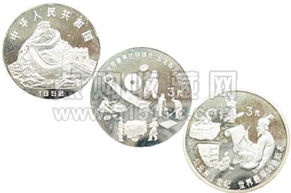 中国古代科技发明发现(第一组)15克银币赏析_点购收藏网