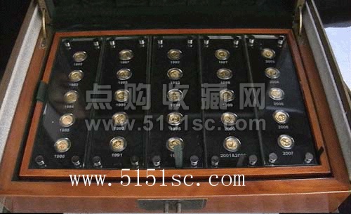 2007年中国熊猫金币发行25周年金币套装- 点购收藏网