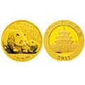 2011年熊猫1/2盎司金质纪念币