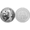 2001年1公斤熊猫银币