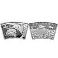 2009牛年生肖--1盎司扇形银质纪念币