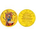 2000年 京剧艺术----梁红玉1/2盎司彩金币