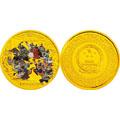 2011年《水浒传》1公斤圆形彩色金币（第3组）