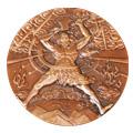 古代神话系列（盘古开天地、后羿射日） 大铜章