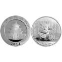 2014年1盎司熊猫银币