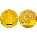 ​2014年熊猫1公斤金质纪念币