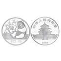 1983年熊猫银币27克