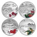 2014年 世界遗产――杭州西湖银币套装（4*1/2oz）
