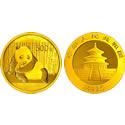 2015年熊猫1盎司金质纪念币