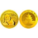 2015年熊猫1/10盎司金质纪念币
