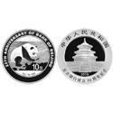 2016年 北京银行成立20周年熊猫加字30g银质纪念币