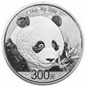 2018年1公斤熊猫银质纪念币