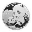 2019年1公斤熊猫银质纪念币