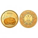2019年猪年10公斤圆形金质纪念币