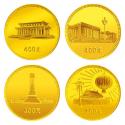 1979年 中华人民共和国成立30周年纪念金币1/2盎司圆形金质纪念币（4枚/套）