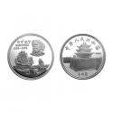 1983年 马可・波罗22克圆形银质纪念币