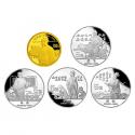 1988年 中国杰出历史人物金银纪念币套装（第5组）