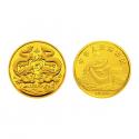 1988年 中国戊辰（龙）年生肖12盎司圆形金质纪念币