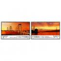 2012-29《泰州长江公路大桥与伊斯坦布尔博斯普鲁斯海峡大桥》套票