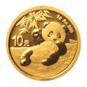2020年1g熊猫金质纪念币