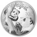 2021年1公斤熊猫银质纪念币