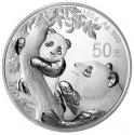 2021年150g熊猫银质纪念币
