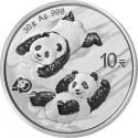 2022年30g熊猫银质纪念币
