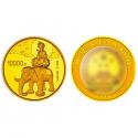 2014年 中国佛教圣地（峨眉山）1公斤圆形金质纪念币