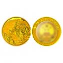 2015年中国佛教圣地（九华山）1公斤圆形金质纪念币