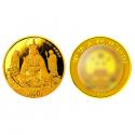2015年中国佛教圣地（九华山）5盎司圆形金质纪念币