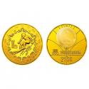 1980年 第13届冬奥会16克圆形金质纪念币