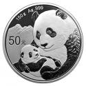 2019年150克熊猫银质纪念币